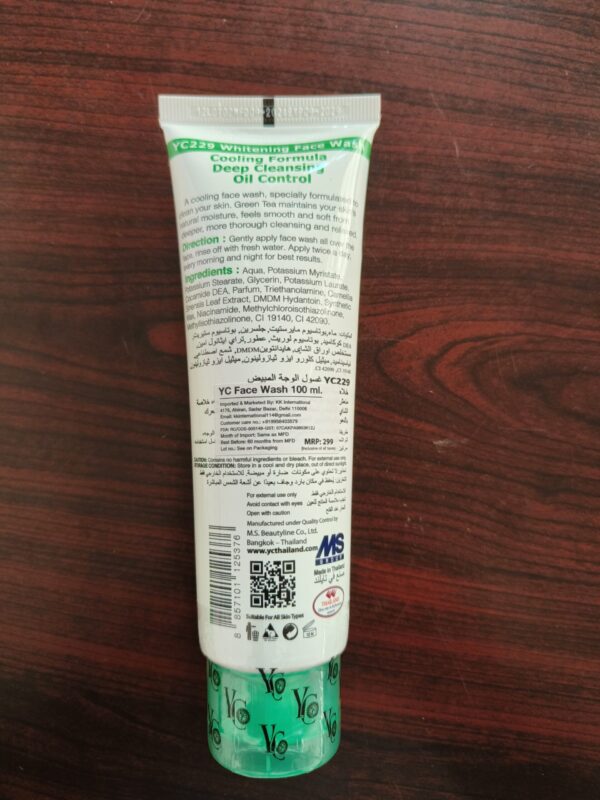 YC Green Tea Face Wash