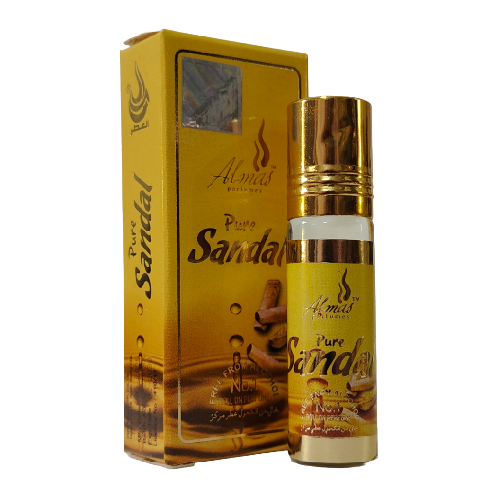 Almas Sandal Roll-on Attar 6ml