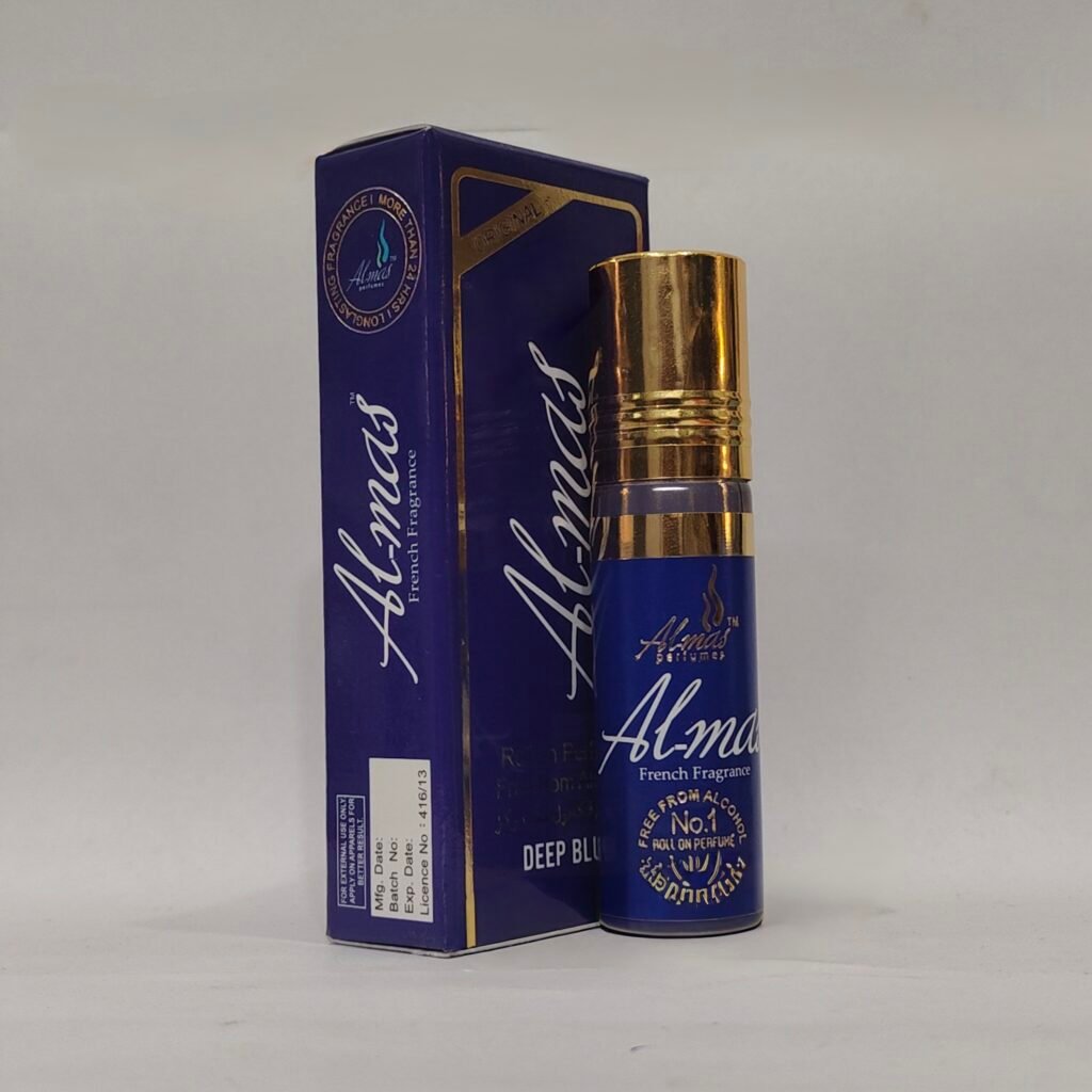 Almas Deep Blue Edition Roll-on Attar 6ml