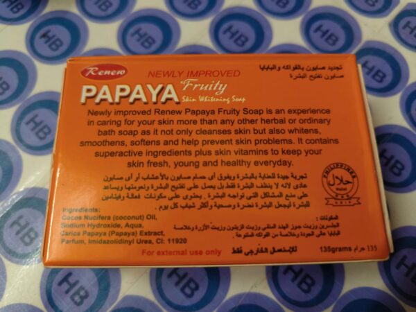 Renew Papaya Fruity Soap