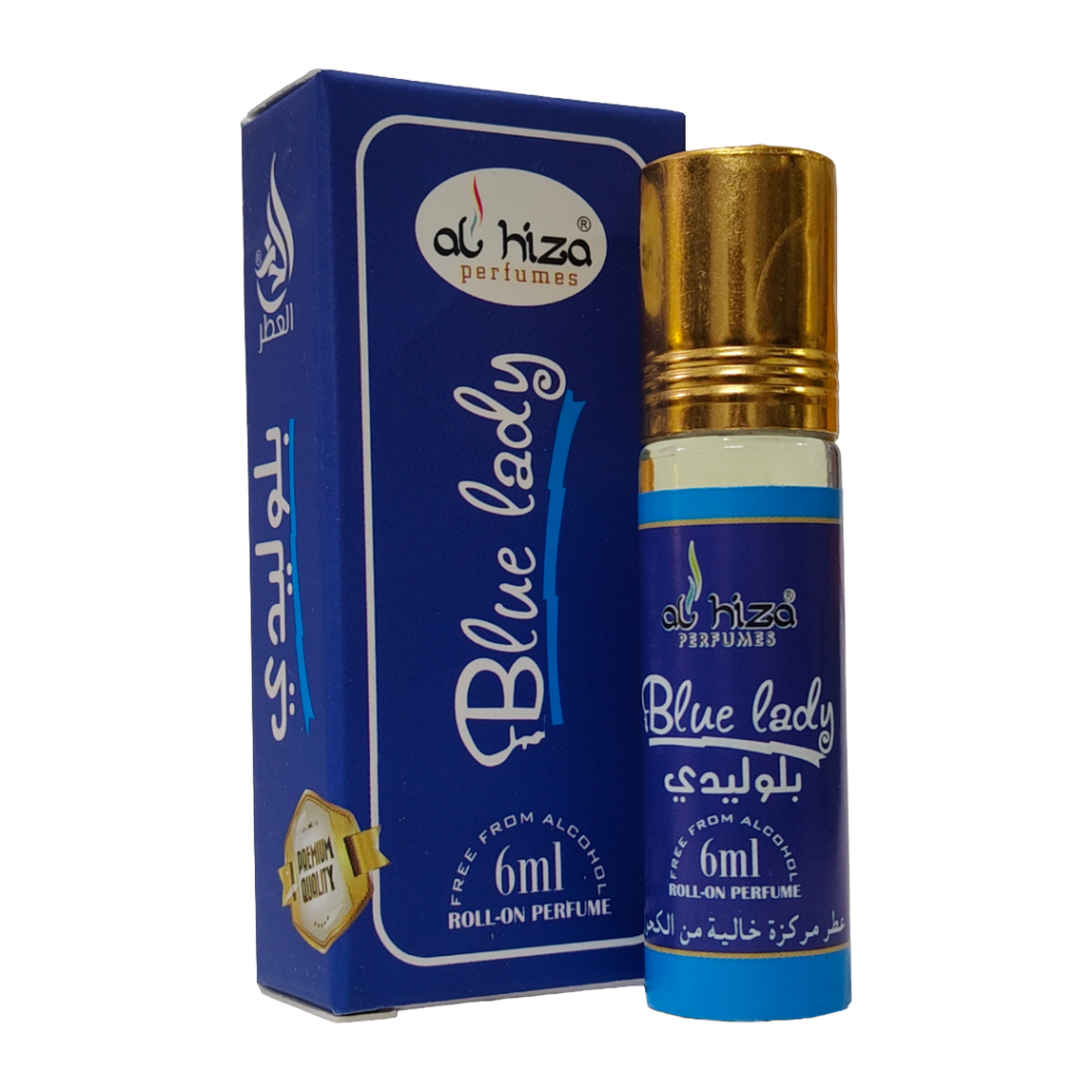 al hiza Blue Lady Roll-on Attar 6ml
