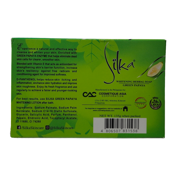Silka Papaya Soap Green