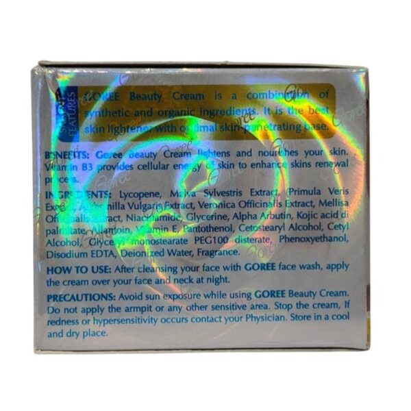Goree Beauty Cream Night Cream Big Jar