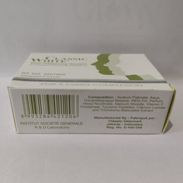 Classic white soap