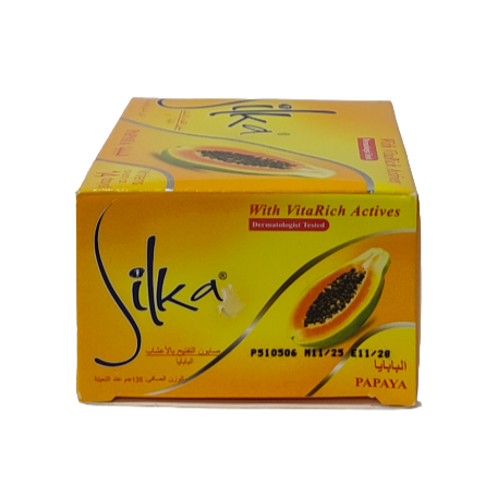 Silka Papaya Soap Yellow