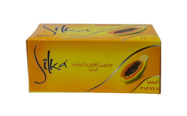 Silka Papaya Soap Yellow