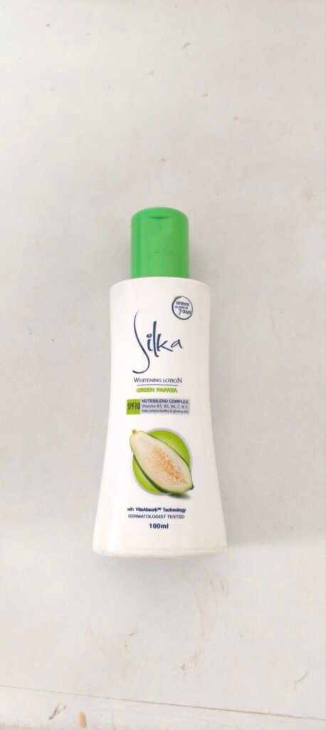 Silka Skin Whitening Green Papaya Lotion 100ml
