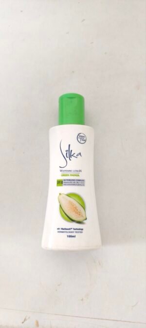 2025/06/1000098380-scaled.jpg Silka Skin Whitening Green Papaya Lotion 100ml