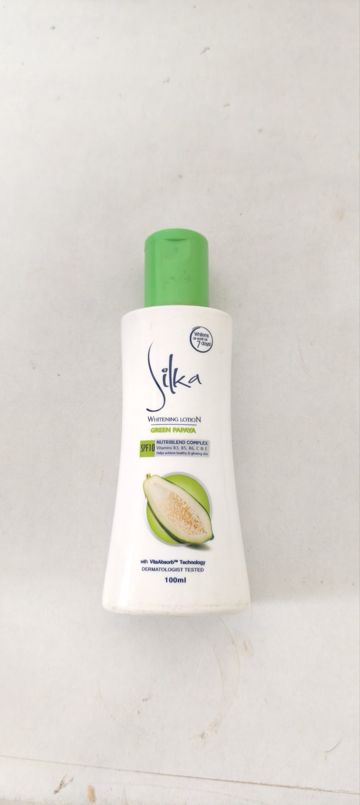Silka Skin Whitening Green Papaya Lotion