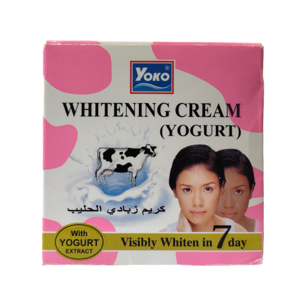Yoko Yogurt Whitening Cream Visibly Whiten in 7 Days