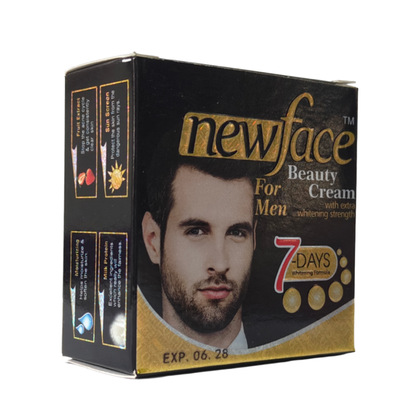 New Face Men Beauty Cream Extra Whitening 7 Days Formula