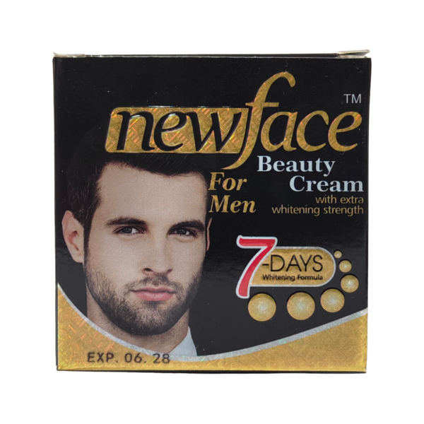New Face Men Beauty Cream Extra Whitening 7 Days Formula