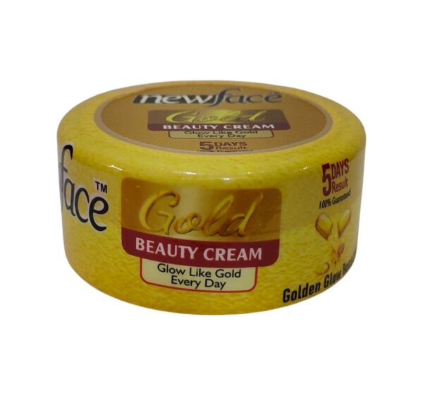 New Face Gold Beauty Cream Golden Glow Boosting 5 Days