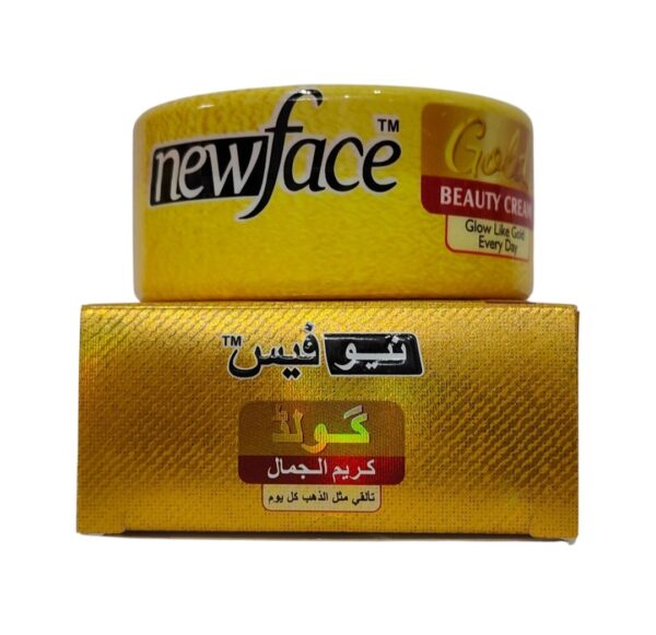 New Face Gold Beauty Cream Golden Glow Boosting 5 Days