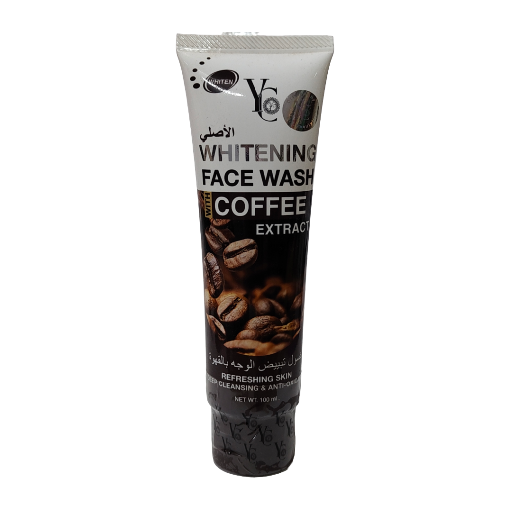YC Whitening Face Wash with Coffee Extract โ Deep Cleansing & Anti-Oxidant | 100ml