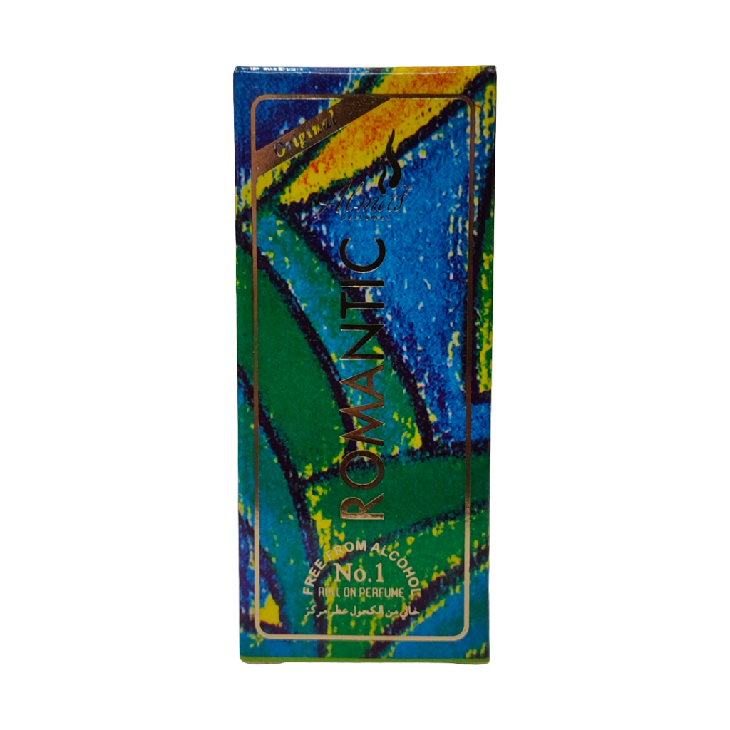 Almas Romantic Roll-On Attar Perfume – Alcohol Free 8ml