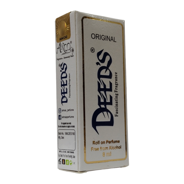 Almas Deed's Original Roll-On Attar Perfume 8ml – Alcohol Free