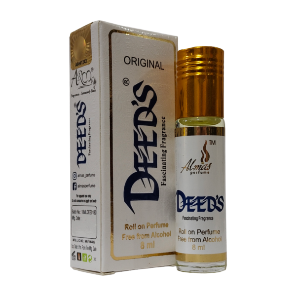 Almas Deed's Original Roll-On Attar Perfume 8ml – Alcohol Free
