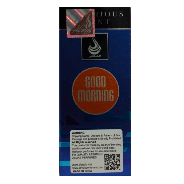 2026/06/177036.png Almas Good Morning Roll-On Attar | Alcohol-Free Perfume 8ml