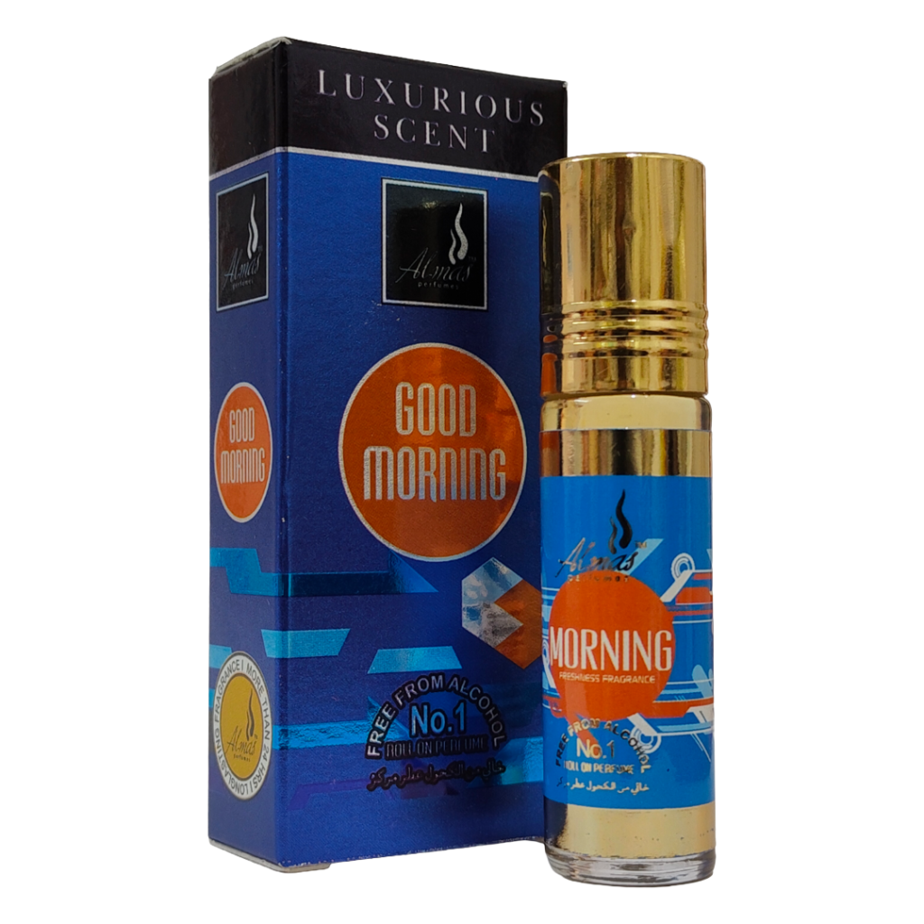 Almas Good Morning Roll-On Attar | Alcohol-Free Perfume 8ml