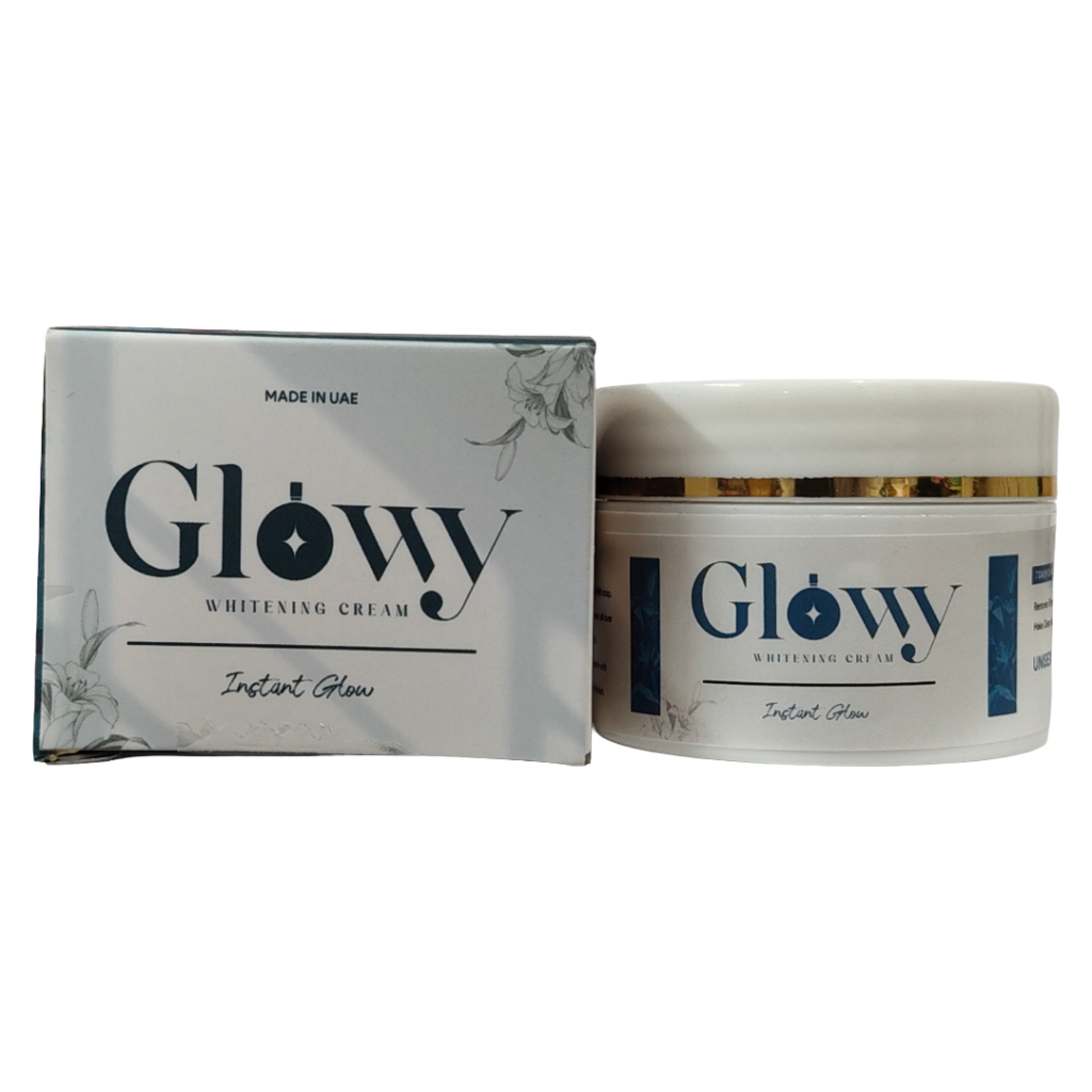 Glowy Whitening Cream 30g | Instant Glow | Kojic Acid & Arbutin