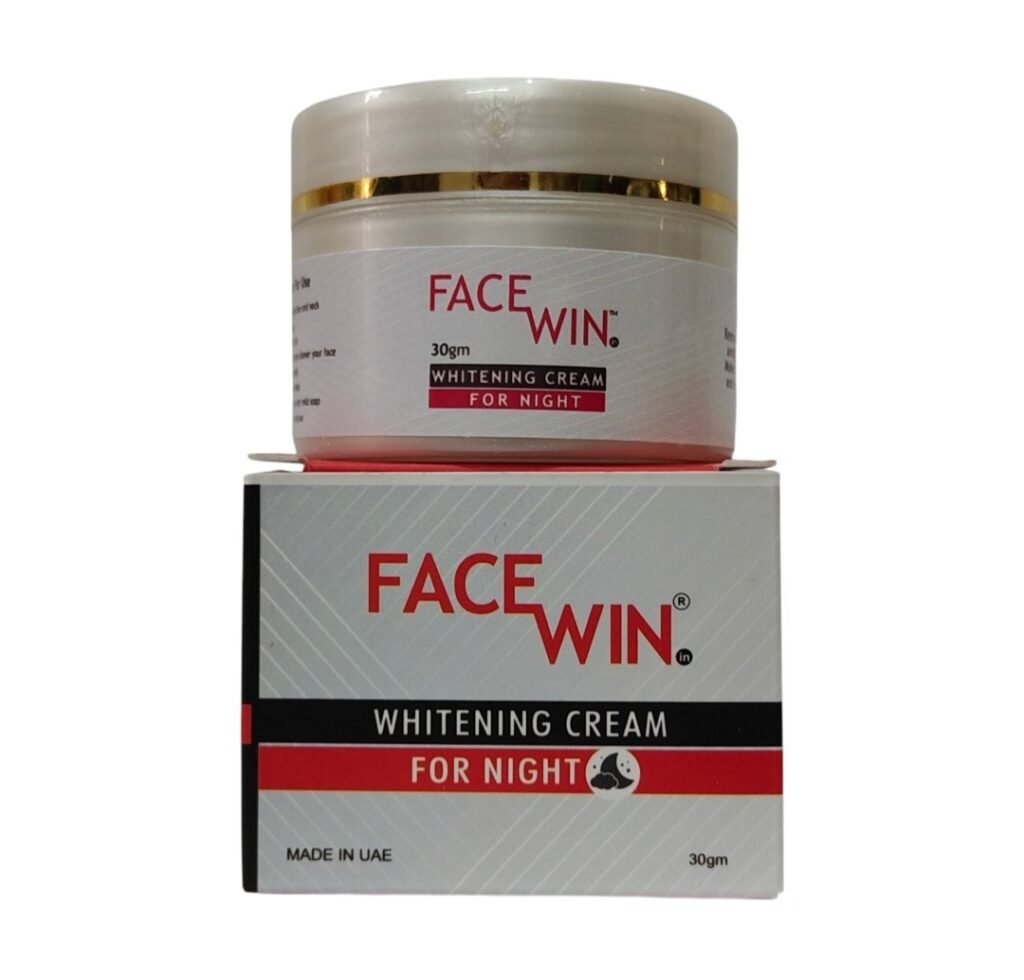 Face Win Whitening Night Cream – Made in UAE
