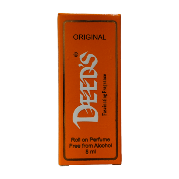 Almas Attar Deeds Orange Box