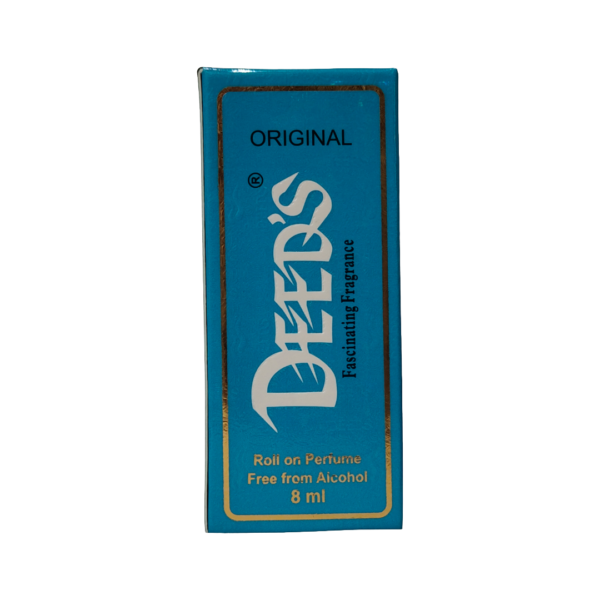 Almas Deed's Original Fascinating Fragrance Roll-On Perfume 8ml | Sky Blue Edition