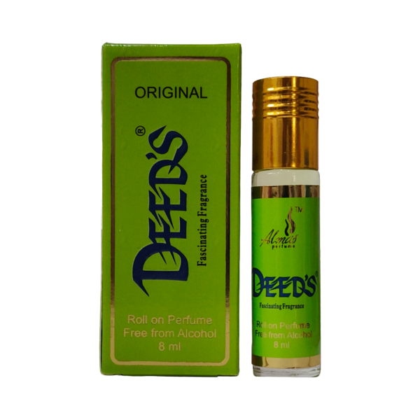 Almas Deed's Original Roll-On Perfume 8ml | Green Edition